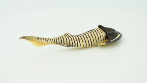 Cephaiaspis, wymarła ryba pancerna malowana, realistyczna zabawka model 5" CH175 BB113 - Film 1 z 1