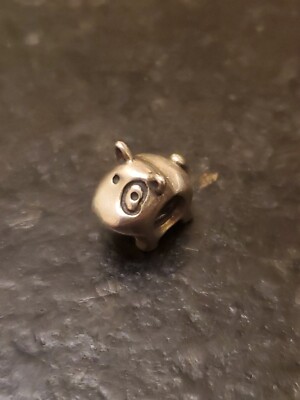 PANDORA Spot the Dog Bead Charm #790258 Puppy Sterling