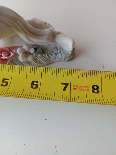 Japanese Geisha Porcelain Figurine Statue Floral Collectors - Picture 12 of 14