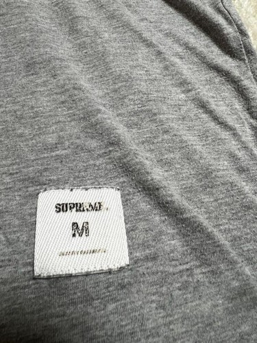 Supreme 104 Football Top Tee Men's Color Gray Size M - Picture 10 of 10
