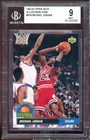 Michael Jordan Card 1992-93 Upper Deck All-Division Team #AD9 BGS 9