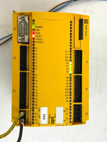 PILZ PNOZ M2P (IDENT NO. 773120) SAFETY BASE UNIT MODULE PRESS FUNCTION - Picture 3 of 12