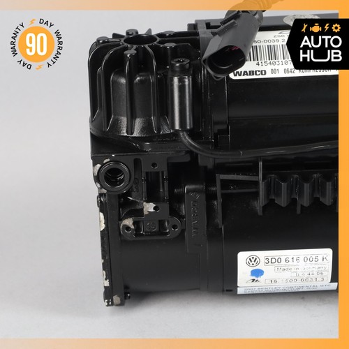 03-18 Bentley Continental GTC Flying Spur Air Suspension Compressor Pump OEM - Picture 4 of 15