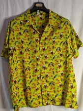 Vintage AmScan Inc.  Hawaiian Shirt 20-6  Toucans   XL