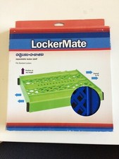 LockerMate Adjust-a-Shelf Expandable Locker Shelf - BLUE
