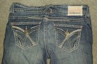 Women’s Juniors Hydraulic Medium Wash Heavy Stitching Stretch Capri Size 11/12 — photo 4