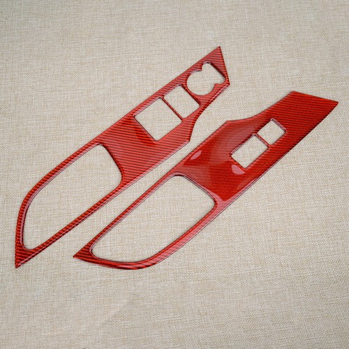 Honda Accord Carbon Fiber Trim Carbon Fiber Cover For Honda Accord 2013-2017 - Center Console Trim AC Switch Panel - Foto 5