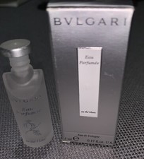 Bvlgari Eau Parfumee Au The Blanc 0.17 oz/5ml Eau De Cologne Mini Splash Women