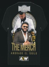 2022 SkyBox AEW Metal The Merch Gold Parallel #TM-29 Andrade El Idolo 02/25 2022