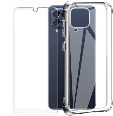 Case Cover + Tempered Glass For Samsung Galaxy M15 M16 M34 M35 M55