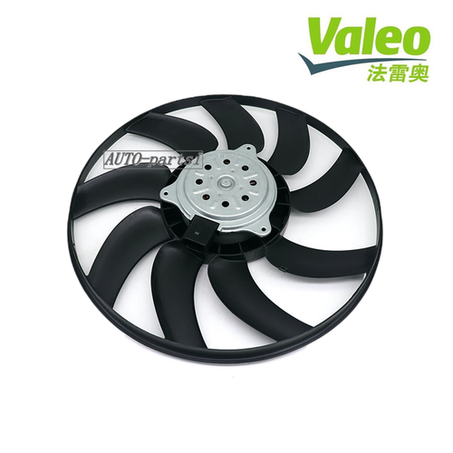 2X Valeo Cooling Fan 8K0959455R 8K0959455T For Audi A4 Q5 A6 A7 Q6 - Picture 2 of 7