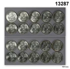 1886 P MORGAN SILVER DOLLAR ORIGINAL CHOICE GEM BU ROLL 20 FLASHY COINS! #13287