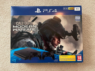 Sony PlayStation PS4 KONSOLE NEU GARANTIE 1TB 2 Controller Call of Duty CUH2216