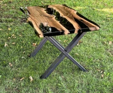 Epoxy Resin table Top ,Resin River Dining Table Top ,Epoxy Coffee Table Gift Her