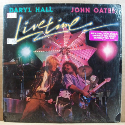 Daryl Hall & John Oates - Live Time (LP, 1978, RCA Victor) AFL1-2802 ~ w/Shrink