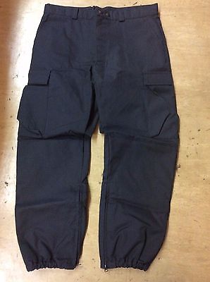 DERBY UNITEX Cargo Combat Trousers Black Dog Handler Security CTR30 Size 88T
