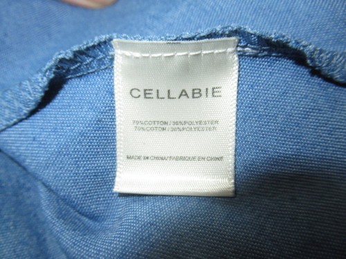 Cellabie Blue Elasticated Waist A-line Skirt One Size May fit Small M New - Picture 6 of 6