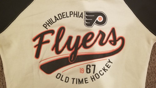 Sudadera con capucha para mujer Old Time Hockey Newbury Collection Philadelphia Flyers talla grande - Imagen 11 de 11