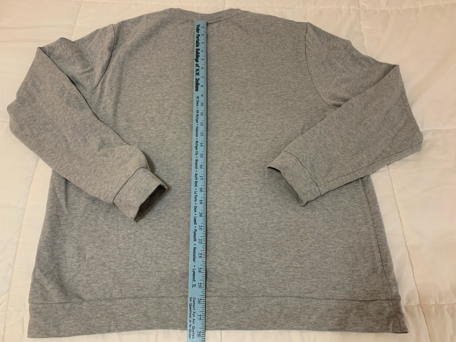 T shirt uomo FILA manica lunga pesante taglia XXL