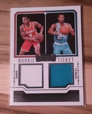 2023-24 Contenders Rookie Ticket Dual Swatches Kobe Bufkin / Miller #RT2-KMR