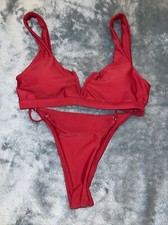 Unbranded Red 2-piece Bikini Small