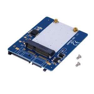 2-5-inch-Blue-High-capacity-high-power-Serial-mSATA-to-SATA-Adapter-MC