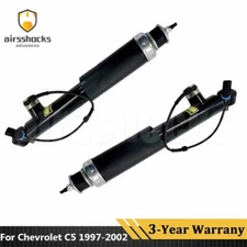 Pair Front Shock Absorbers Struts w/Adaptive Fit Chevrolet Corvette C5 1997-2002