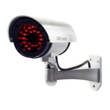 Automatic Light Sensing30 LED Lights Fake Dummy Cameras Monitoring Camera