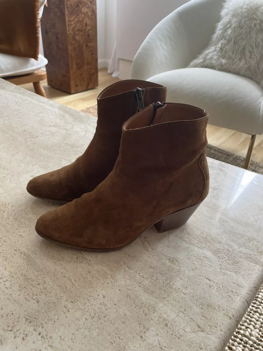 Marant Dicker Brown Suede Boots In Size 5/35 | eBay