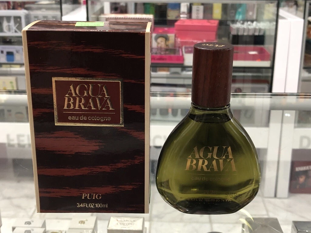 Puig Agua Brava Eau De Cologne Splash 3.4Oz/100ml (Damage Box)