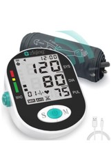 Automatic Digital Arm Blood Pressure Monitor Heart Rate Machine Meter BP Cuff