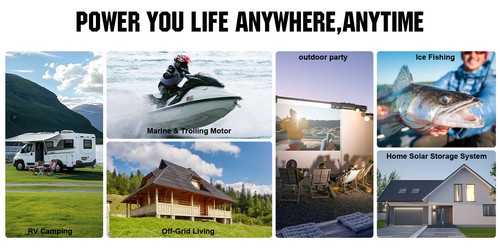 12V 300AH LiFePO4 Lithium Battery 10000+Cycle 200A BMS Solar RV Off-grid Boot - Picture 19 of 21