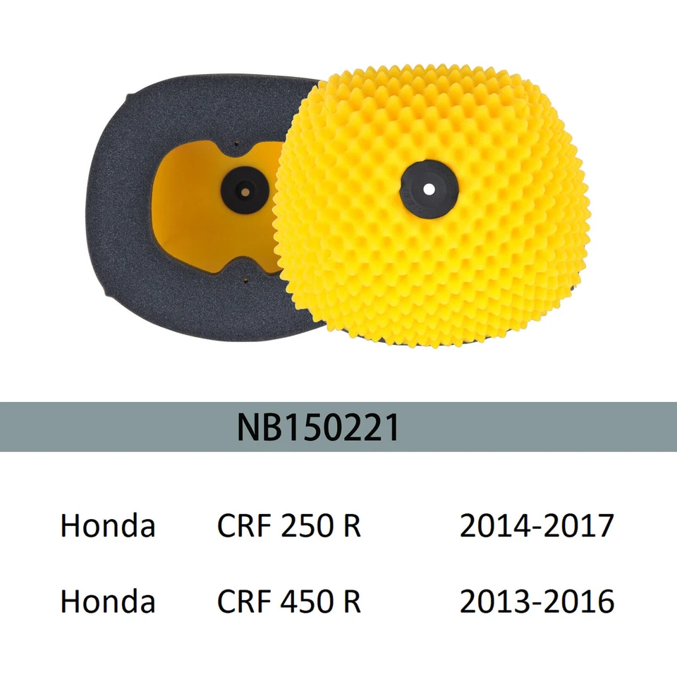 Filtro de aire nuevo en caja Racing M-Plea Pro para Honda CRF250R 2014-2017 CRF450R 2013-2016 Foto 2 de 4