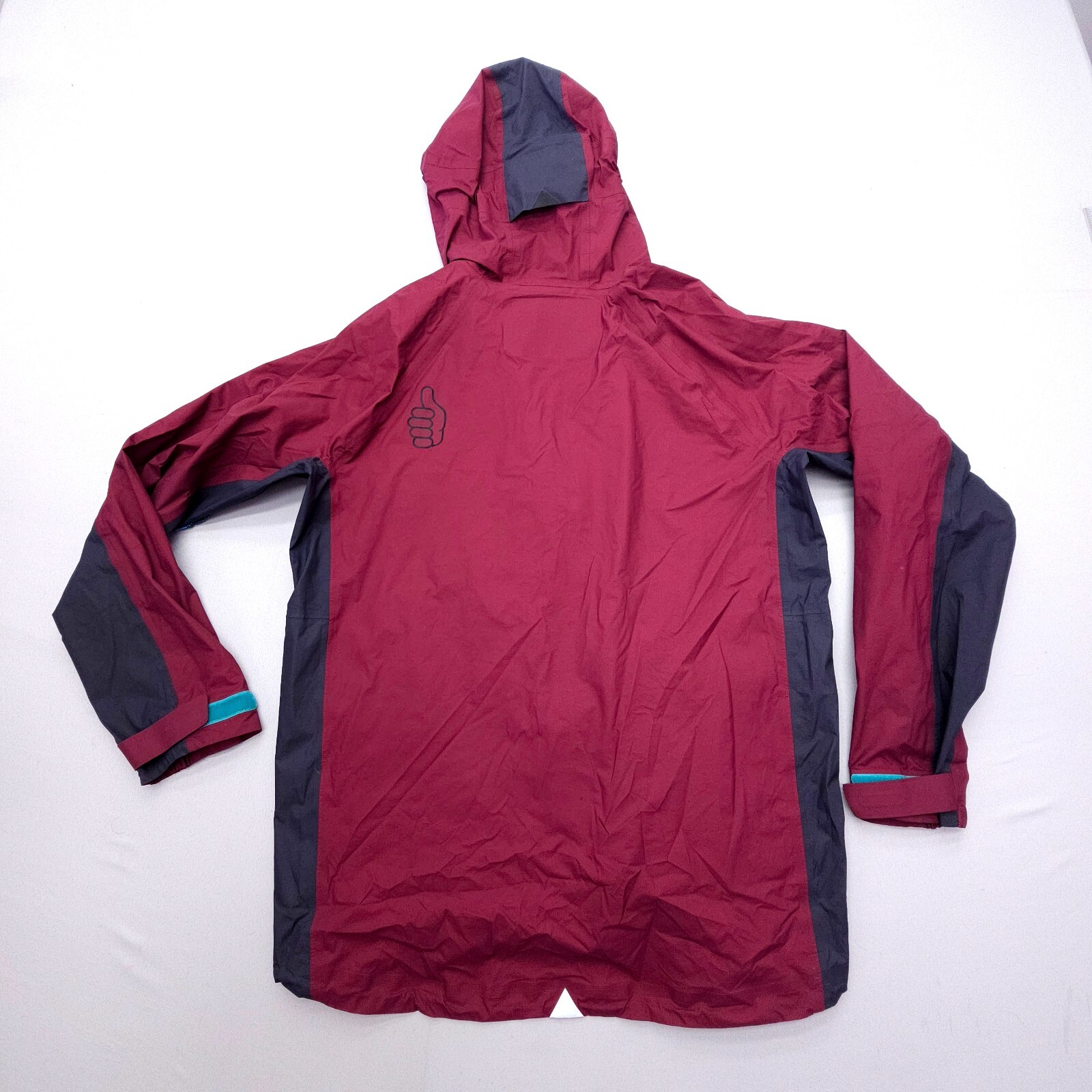 Trew Gear BeWild Jacket Mens Large Lightweight Packable Hiking Wind Rain Hooded