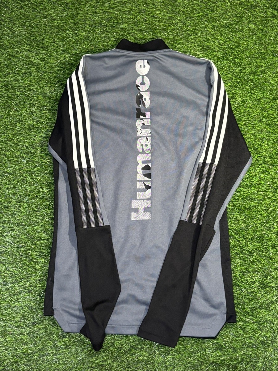 adidasリアル・マドリードx HUMAN RACEジャージ XL 新品 ADIDAS Real Madrid Human Race 2020/2021 Training Top Mens