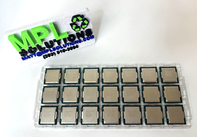 Lot of 21 Intel Xeon E3-1240V5 3.50GHz Quad Core Processor CPU SR2LD
