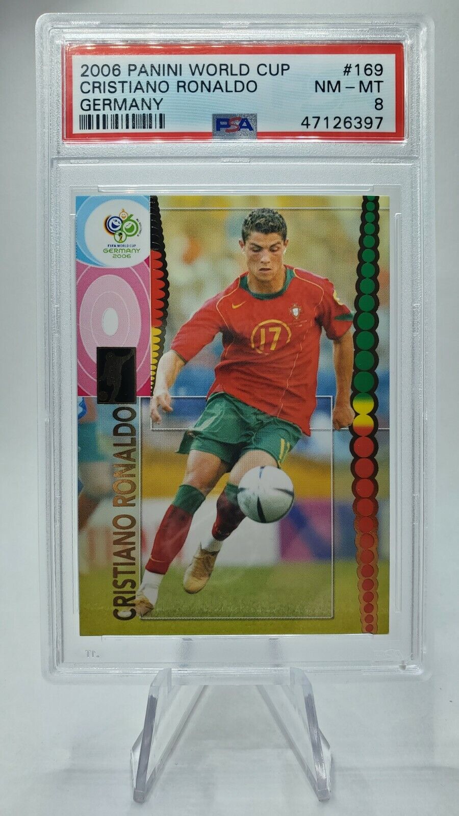 クリスティアーノ・ロナウド w杯2006 psa9-