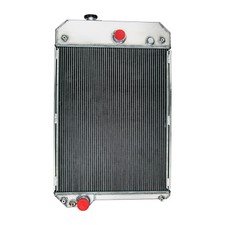 Aluminum Cooling Radiator+machined Cap Fits Perkins 1006-6t Generator Set Engine
