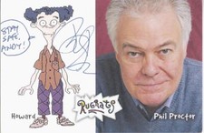PHIL PROCTOR-ORIGINAL AUTOGRAPHED PHOTO-"RUGRATS"