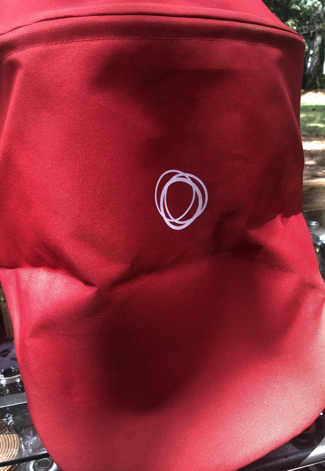 Used Bugaboo Bee Red protective rain cover. - Image 4 of 4