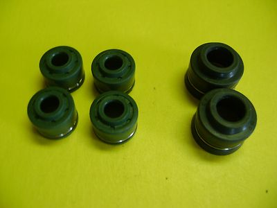 6 EXCELLENT QUALITY VALVE STEM SEALS FOR HONDA MOTORCYCLES BIKES OS124