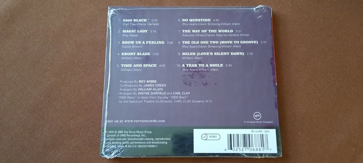 Roy Ayers Ubiquity - A Tear To A Smile - Roy Ayers (CD, 1975/2009 