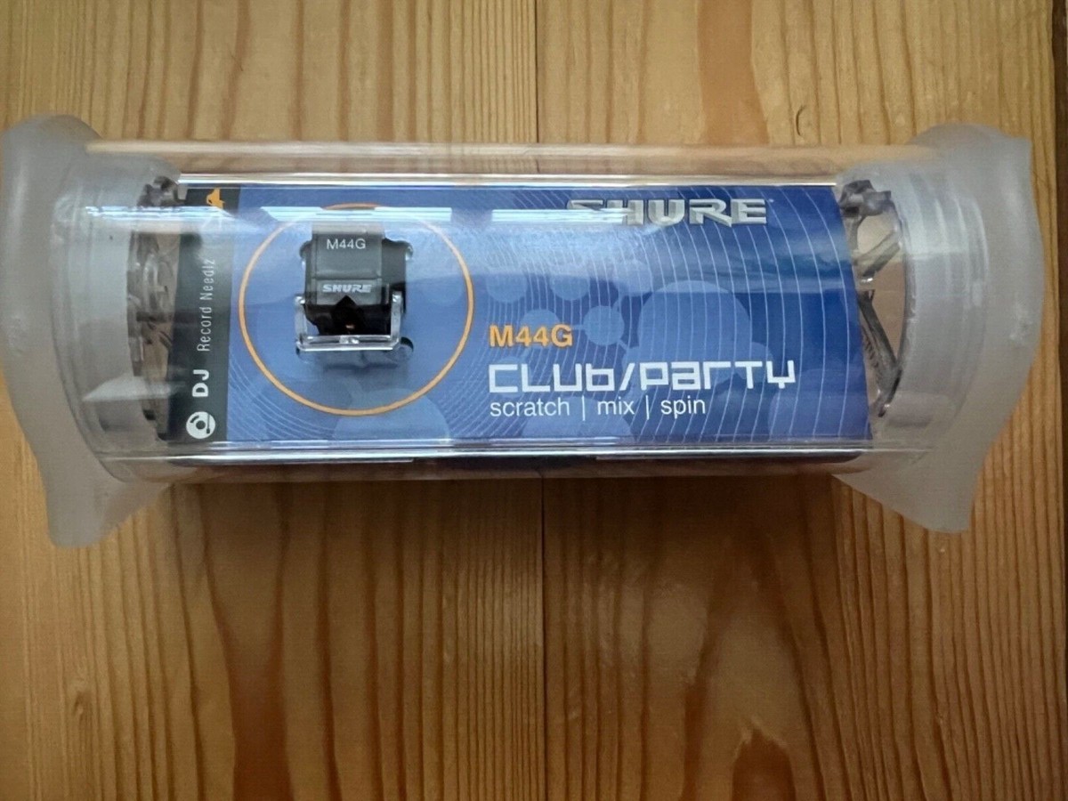 Shure M44G DJ Turntable Cartridge and Stylus Boxed for sale