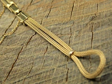 NOS Vintage Butterfly Clasp Rolled Gold Plate Loop End Unused Watch Band Speidel