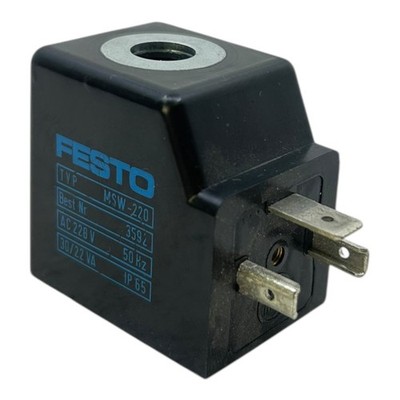 Festo 3592 Magnetspule MSW-230AC 230V AC 30/22VA IP65 Solenoid Spule Ventil