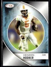 2023 SAGE HIT #75 Hendon Hooker Rookie Lions Football Card 1003F