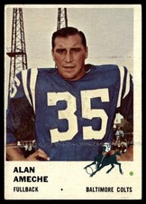 1961 Fleer #31 Alan Ameche