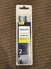Philips Sonicare W DiamondClean Tooth Brush 2 Heads Black HX6062/95 - NEW Sealed