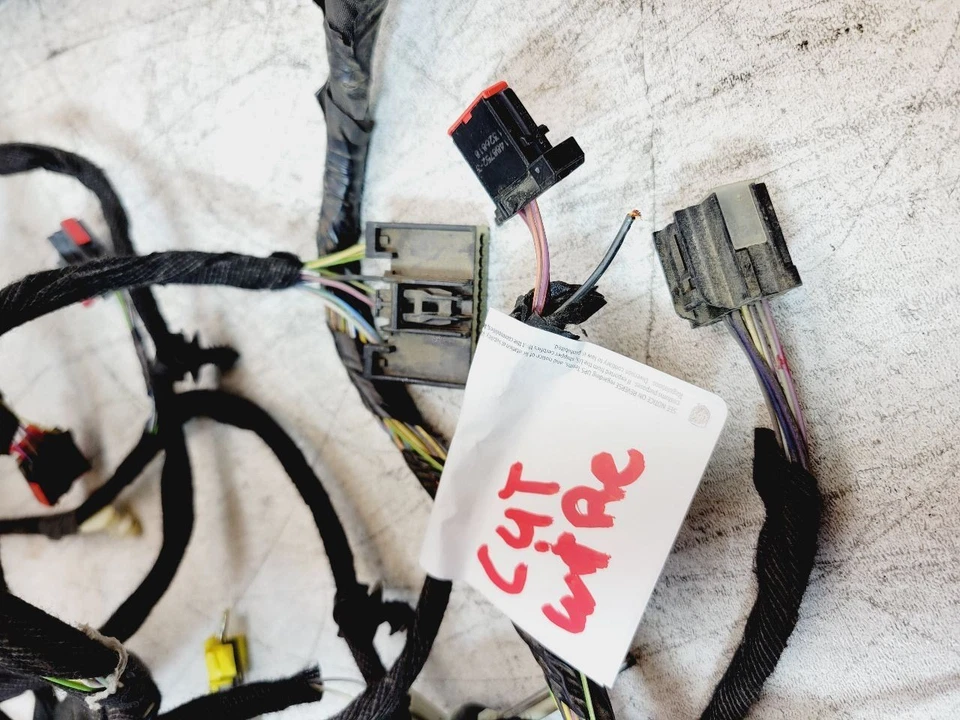 Ford Fusion 2014 2,0 L panel de instrumentos arnés de cables sin doble zona aire acondicionado  Foto 4 de 4