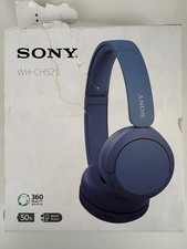 Sony WH-CH520 Wireless Over-Ear Headphones - blue